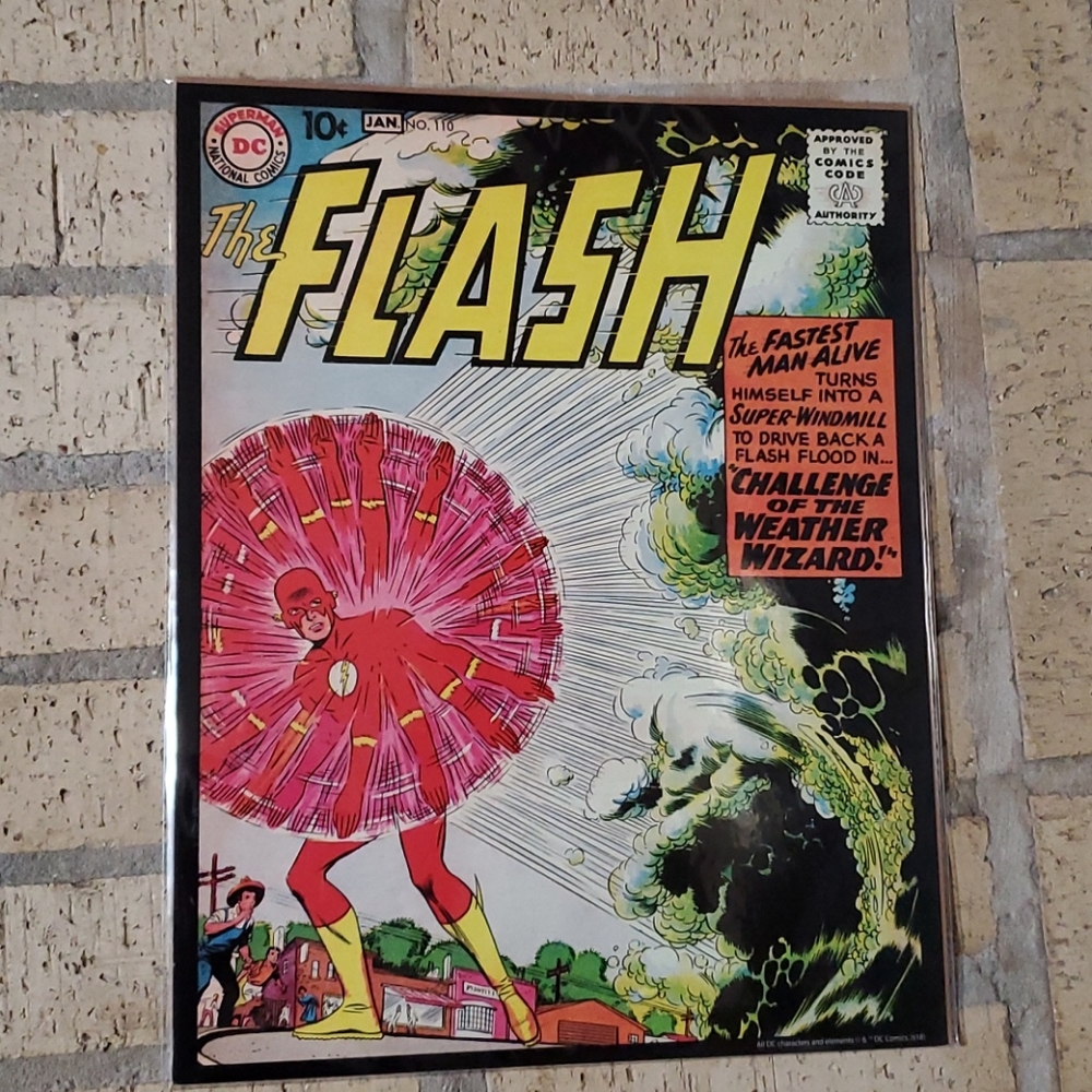 DC The Flash # 110 Cover Poster